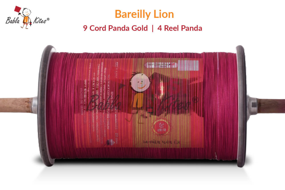 Bareilly Lion 9 Cord Panda Gold 4 Reel