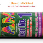 Haseen Lalla Shikari No.1 12 Cord Panda Gold 4 Reel