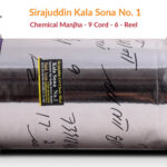 Sirajuddin Kala Sona No.1 Chemical Manjha 9 Cord 6 Reel