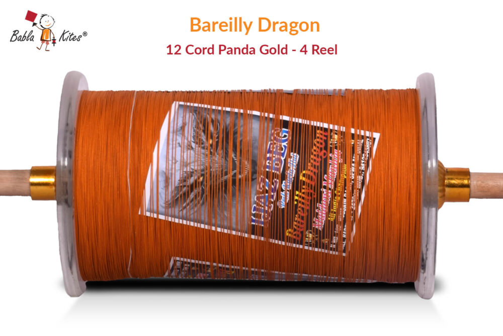 Bareilly Dragon 12 Cord Panda Gold 4 Reel