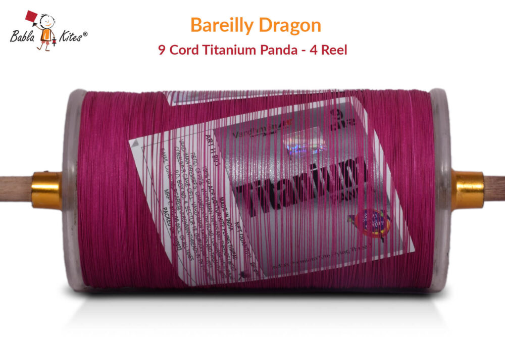 Bareilly Dragon 9 Cord Titanium Panda 4 Reel