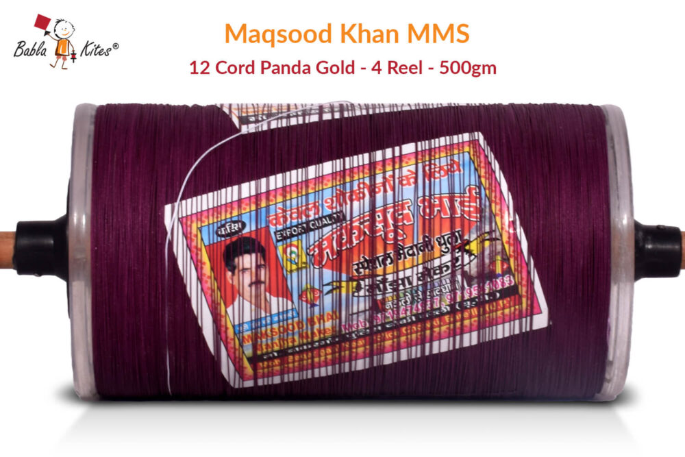 Maqsood Khan MMS 12 Cord Panda Gold 4 Reel