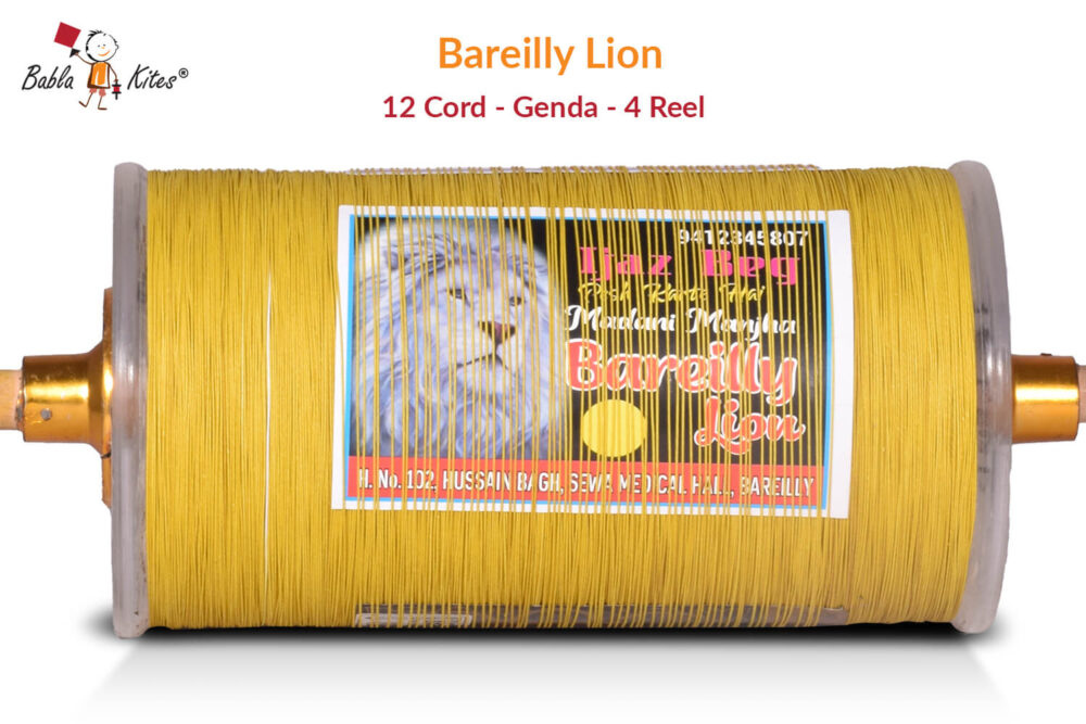 Bareilly Lion 12 Cord Genda 4 Reel
