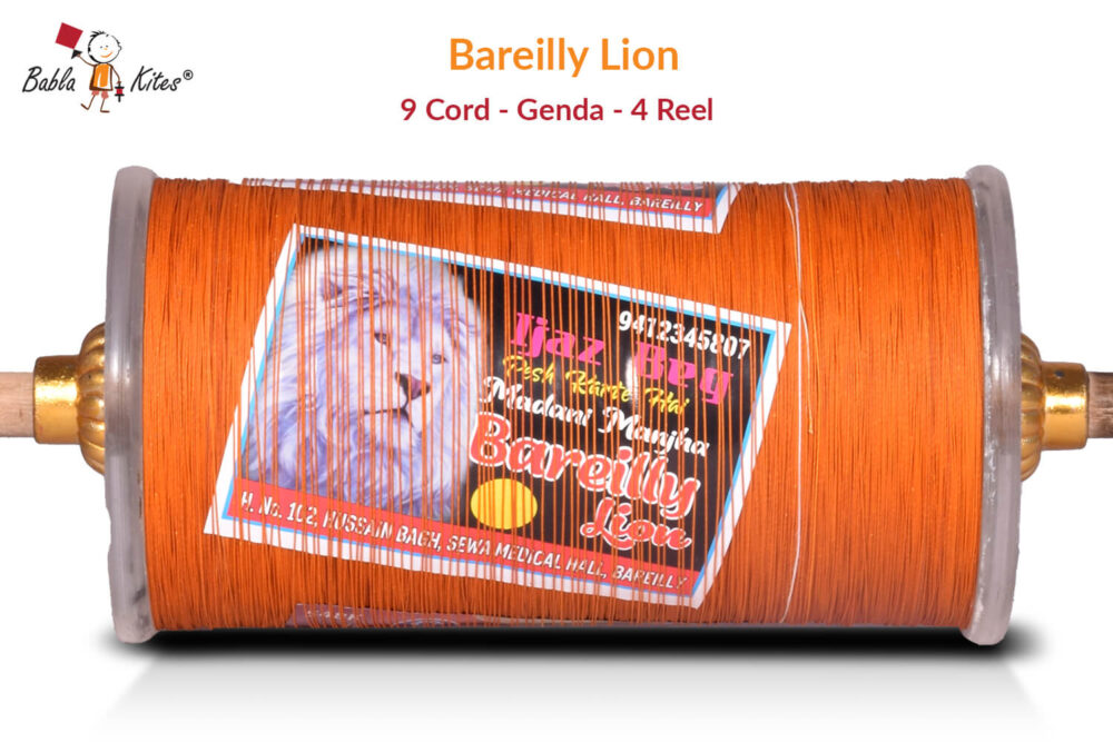 Bareilly Lion 9 Cord Genda 4 Reel