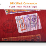 Original NRK Black Commando 9 Cord Panda 5 Manjha (3 Reel) + Free Shipping