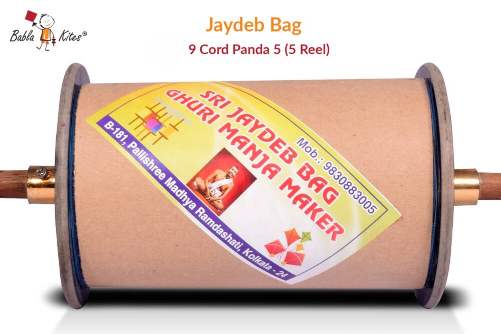 jaydeb bag 9 cord 5-reel panda 5 manjha