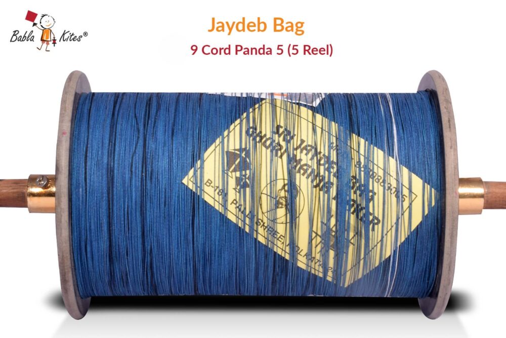 jaydeb bag 9 cord 5-reel panda 5 manjha