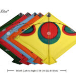 40 Colour Indian Fighter Designer Cheel Kites (Size 58*46 Centimeters) + Free Shipping