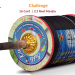 16 Cord Challenge Maidani Special Manjha (2.5 Reel) Strong Kite Thread Manjha + Free Shipping