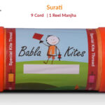 9 Cord Surti Manjha (1 Reel/900 mtr) + Free Shipping