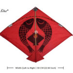 40 Colour Indian Fighter Designer Cheel Kites (Size 58*46 Centimeters) + Free Shipping