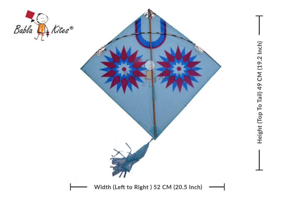 40 Colour Indian Fighter Designer Rocket Kites (Size 49*52 Centimeters) + Free Shipping